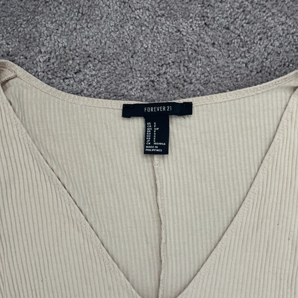 Forever 22 Creme BodySuits - Picture 2 of 2